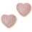 Mon-bijou - D5129 - Boucle d'oreille coeur en argent 925/1000