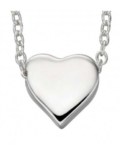 Collier coeur en argent 925