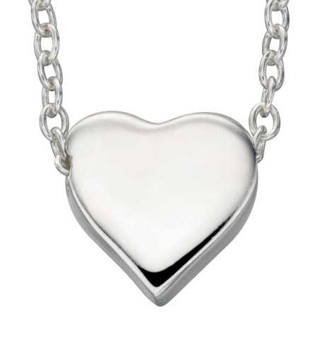 Collier coeur en argent 925