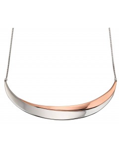 Mon-bijou - D4268 - Collier chic plaqué Or rose en argent 925/1000