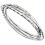 Mon-bijou - D4815 - Bracelet chic 3 anneaux en argent 925/1000