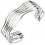 Mon-bijou - D4939 - Bracelet élégant en argent 925/1000