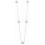 Collier tendance en argent 925