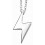 Collier coups de foudre en argent 925