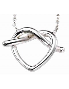 Mon-bijou - D4109 - Collier cœur en argent 925/1000