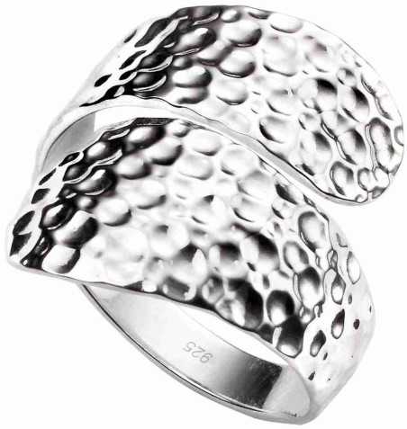 Mon-bijou - D3479 - Bague chic et stylé en argent 925/1000