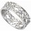 Bague motif originale en argent 925