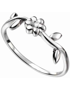 Mon-bijou - D3546a - Bague fleur original en argent 925/1000