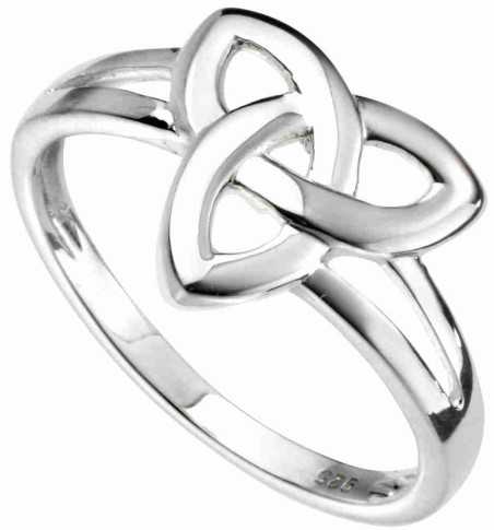 Bague tendance celte en argent 925