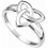 Bague tendance celte en argent 925