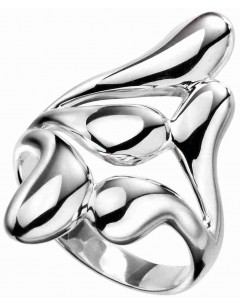 Mon-bijou - D3598 - Bague tendance et original en argent 925/1000