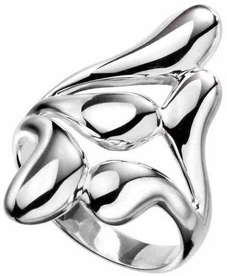 Mon-bijou - D3598 - Bague tendance et original en argent 925/1000