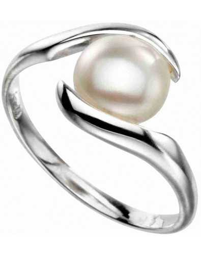 Bague perle originale en argent 925