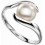 Bague perle originale en argent 925