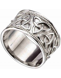 Mon-bijou - D3606 - Bague chic celtique en argent 925/1000