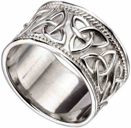 Bague chic celtique en argent 925