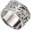 Bague chic celtique en argent 925