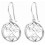 Mon-bijou - H28056 - Superbe Boucle d'oreille cœur en argent 925/1000