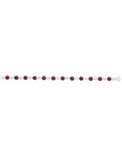 Bracelet coccinelle en argent 925