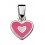 Collier coeur en argent 925