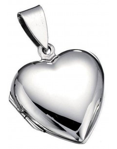 collier coeur en argent 925/1000