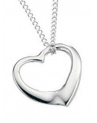 Collier coeur en argent 925