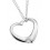 Collier coeur en argent 925