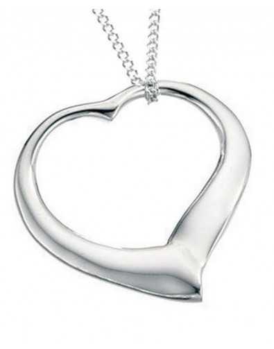 Collier coeur en argent 925