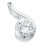 Collier zirconium en argent 925