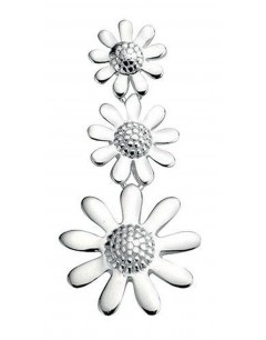 Collier fleur en argent 925/1000