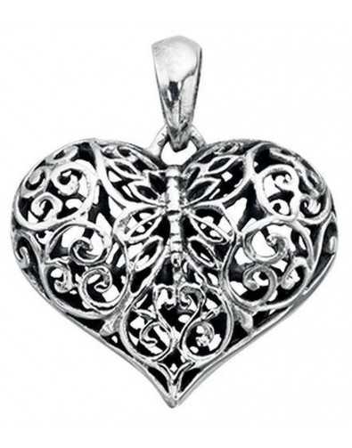 Collier coeur en argent 925