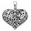 Collier coeur en argent 925