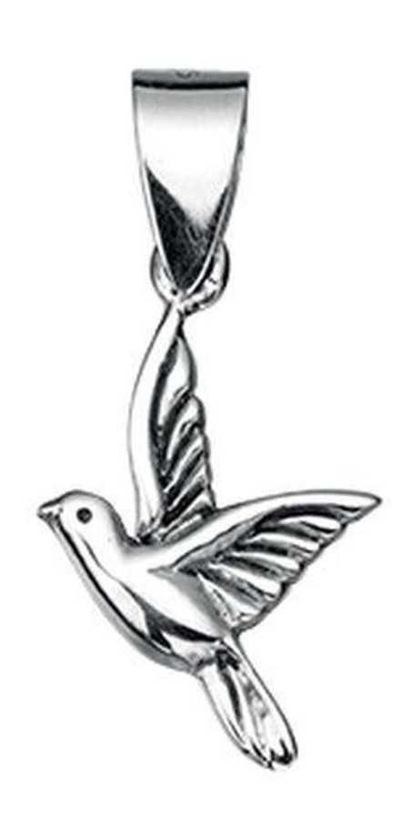 Collier hirondelle en argent 925/1000