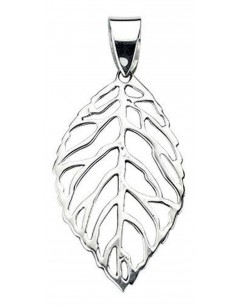 Collier feuille en argent 925