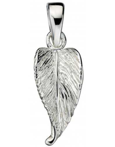 Collier feuille en argent 925