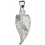 Collier feuille en argent 925