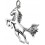 Collier cheval en argent 925