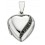 Collier coeur et marcassite en argent 925