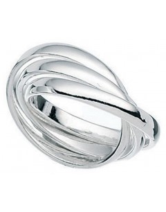 Bague 3 anneaux en argent 925/1000