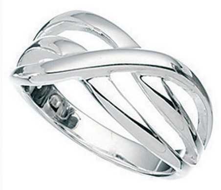 Bague classe en argent 925