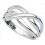 Bague classe en argent 925