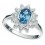 Bague princesse en argent 925