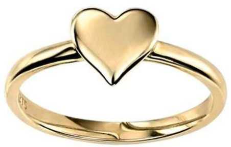 Bague Coeur en or 375/1000 carat