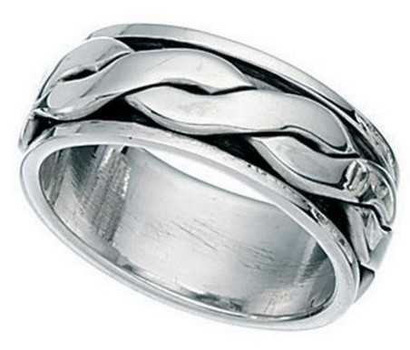 Bague originale en argent 925/1000