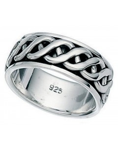 Bague celte en argent 925/1000