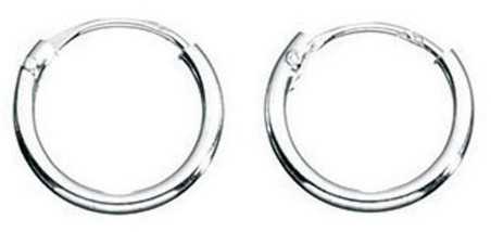 Mon-bijou - D040 - Boucle d'oreille original en argent 925/1000