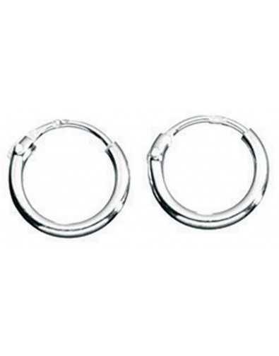 Boucle d'oreille originale en argent 925