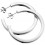 Boucle d'oreille original en argent 925/1000