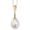 Collier perle et diamant en Or 375