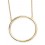 Collier cercle en Or 375